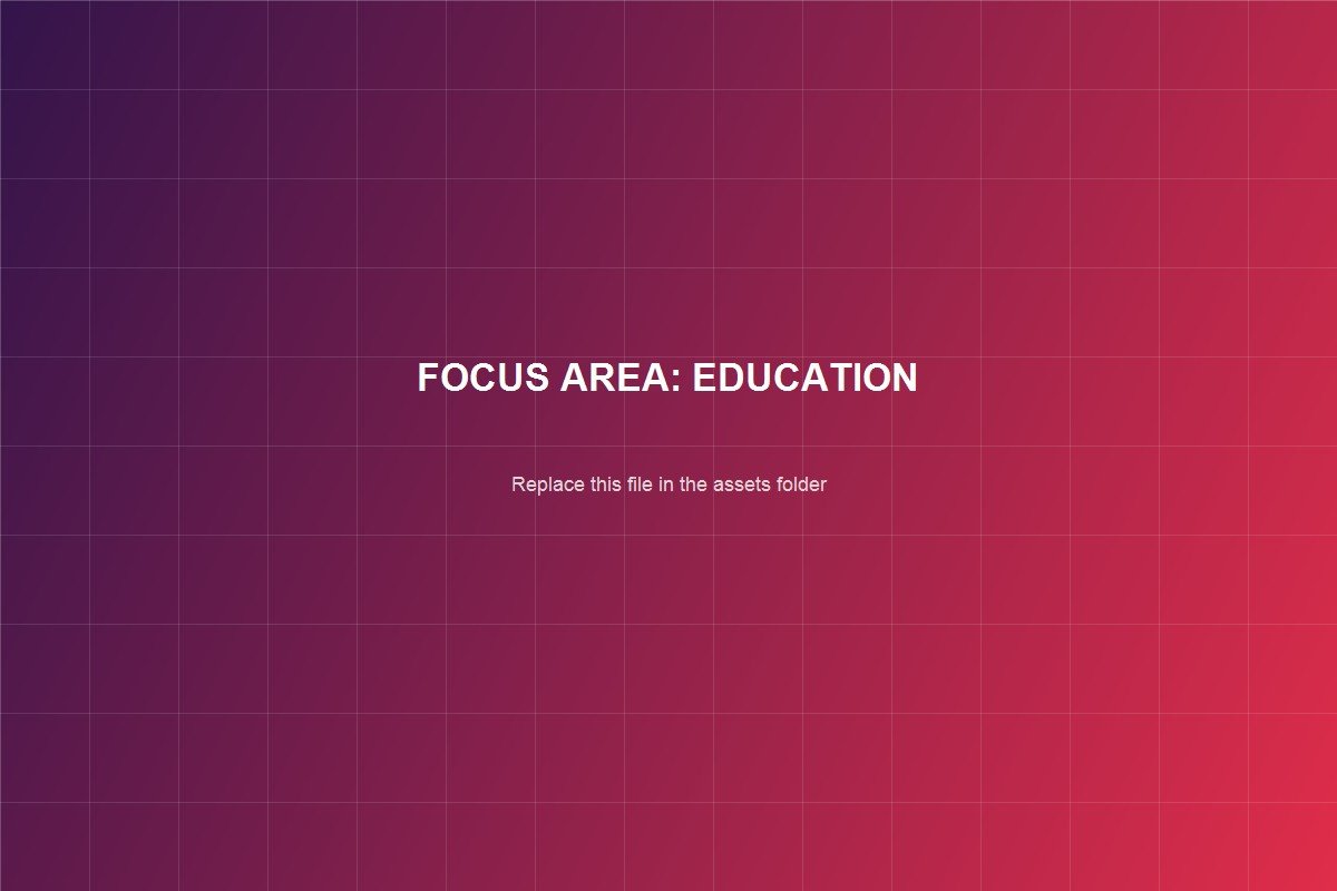 PlanB Foundation education focus area